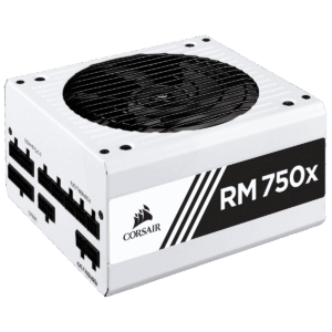 Corsair RM750x White Angled View