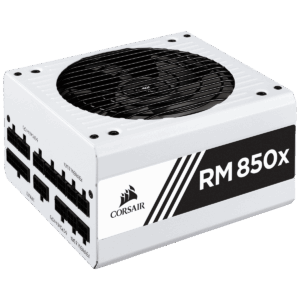 Corsair RM850x White Angled View