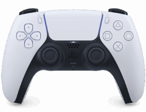 Sony PS5 DualSense PS5 White Front Flat View