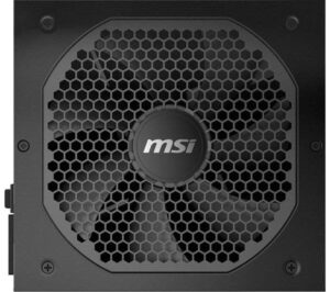 MSI MPG PSU Fan View