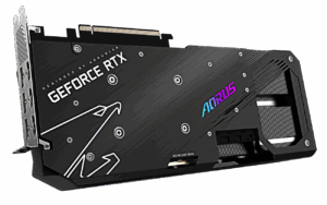 Gigabyte AORUS GeForce RTX 3070 Ti MASTER Backplate Poster