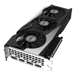 Gigabyte GeForce RTX 3060 GAMING OC 12G Flat Angled View
