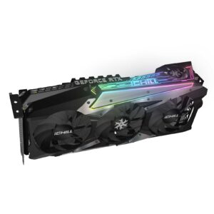 Inno3D RTX 3080 iChill X4 iCHILL Angled Vertical View