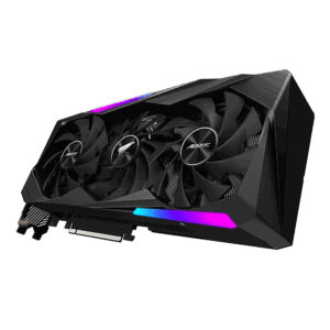 Gigabyte AORUS RTX 3070 MASTER Angled View