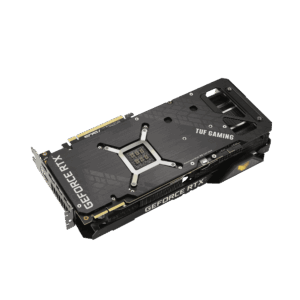 ASUS TUF GAMING GeForce RTX 3090 Backplate Angled View