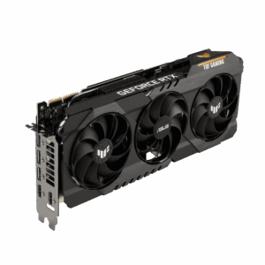 ASUS TUF GAMING GeForce RTX 3090 Angled Vertical View