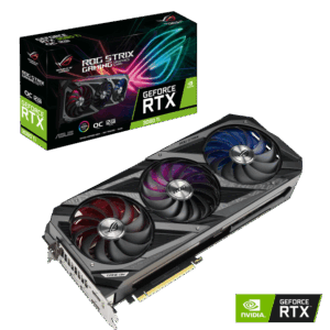 ASUS ROG Strix RTX 3080 Ti OC Box View