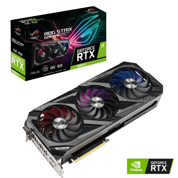 ASUS ROG Strix RTX 3080 Ti OC Box View