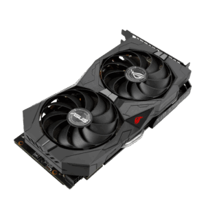 ROG Strix GeForce GTX 1660 SUPER Advanced Edition Angled Flat View