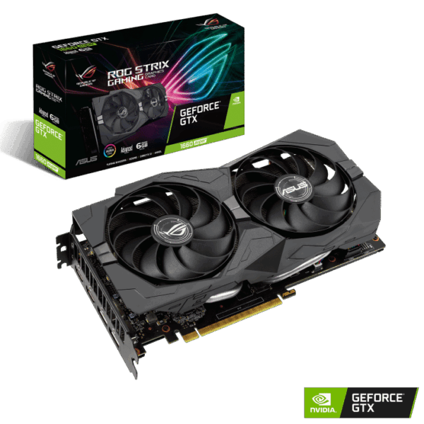 ROG Strix GeForce GTX 1660 SUPER Advanced Edition Box View