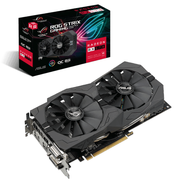ASUS ROG Strix RX570 OC Edition 8GB Box View
