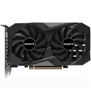 GIGABYTE GTX 1650 4GB WINDFORCE OC Flat Fan View
