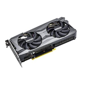 Inno3D RTX 3060 Twin X2 OC Angled Fan View