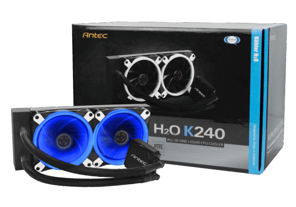 Antec K240 Kuhler H2O RGB Box View
