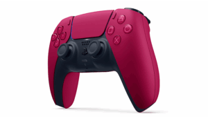 Sony PS5 DualSense Cosmic Red Angled Front View