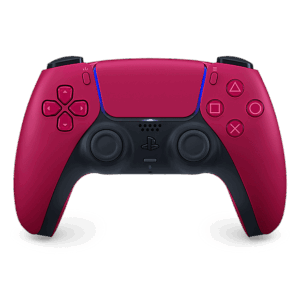 Sony PS5 DualSense Cosmic Red Flat View