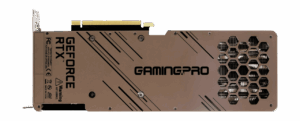 Palit RTX 3080 Ti GamingPro Backplate View