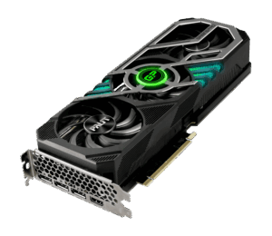 Palit RTX 3080 Ti GamingPro RGB Angled Flat View