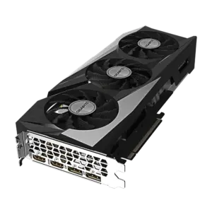 Gigabyte RX 6600 XT Gaming OC Pro Angled Flat View