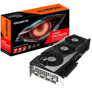 Gigabyte RX 6600 XT Gaming OC Pro Box View