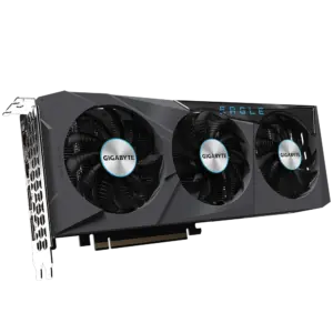 Gigabyte RX 6600 XT Eagle Fan View