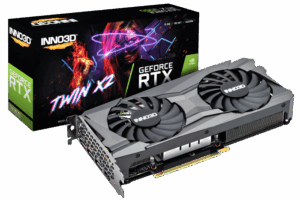 Inno3D RTX 3060 Twin X2 Flat Box View