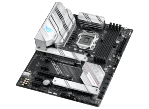 ASUS ROG Strix B560-A Gaming WiFi Angled View