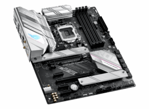 ASUS ROG Strix B560-A Gaming WiFi Angled 2 View
