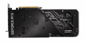 ASUS RTX 3060 V2 OC Backplate View