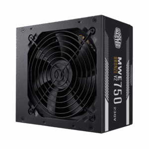 Cooler Master MWE 750 Bronze V2 Angled Fan View