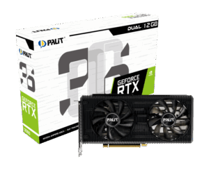 Palit RTX 3060 Dual 12G Box View