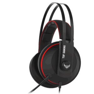 ASUS TUF Gaming H7 Core Gaming Headset Red Side View