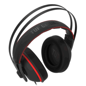 ASUS TUF Gaming H7 Core Gaming Headset Red Headband 2 View