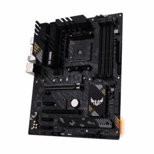 ASUS TUF Gaming B550-PLUS Angled 2 View
