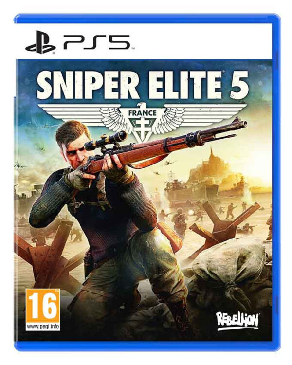Sniper Elite 5 Standard Edition Box Art PS5