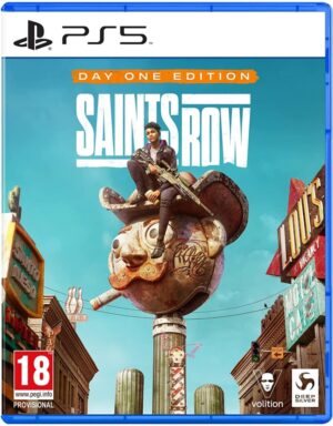 Saints Row Day One Edition Box Art PS5