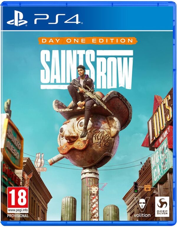 Saints Row Day One Edition Box Art PS4