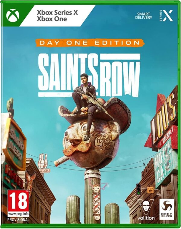Saints Row Day One Edition Box Art XSX