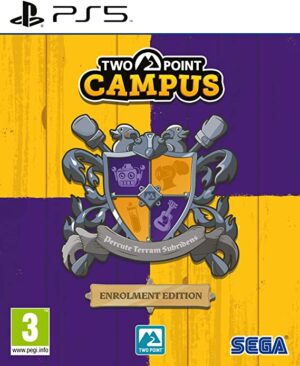 Two Point Campus: Enrolment Edition Box Art PS5