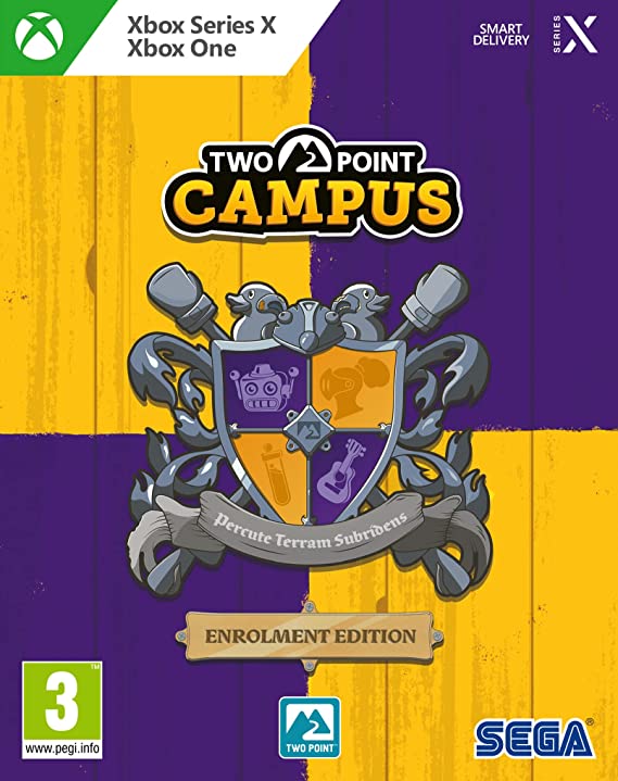 Two Point Campus: Enrolment Edition Box Art XSX