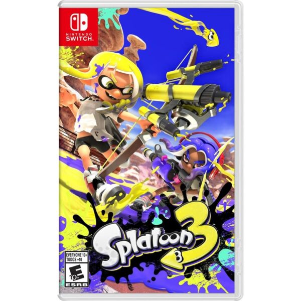 Splatoon 3 Box Art NSW