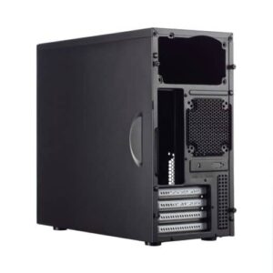 Fractal Design Core 1100 OEM Brown Box Angled Back View