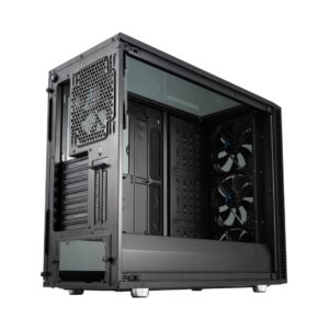 Fractal Design Define S2 Vision Blackout Side ViewFractal Design Define S2 Vision Blackout Angled Back View