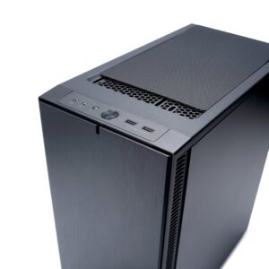 Fractal Design Define C Black Solid Connectors View