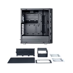 Fractal Design Define C Black Solid Side View
