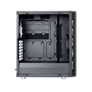 Fractal Design Define C Black Solid Opened Side View