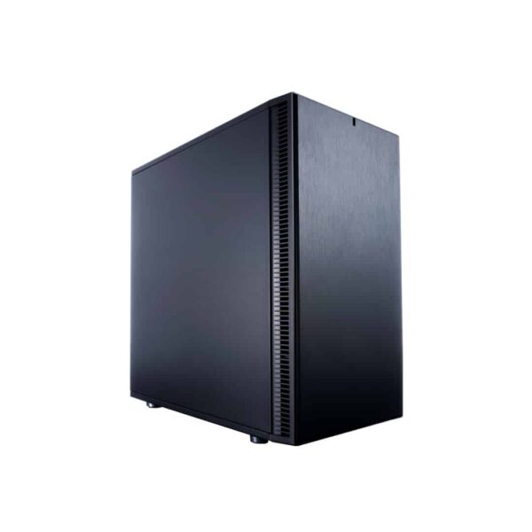 Fractal Design Define Mini C Black Solid Angled Front View