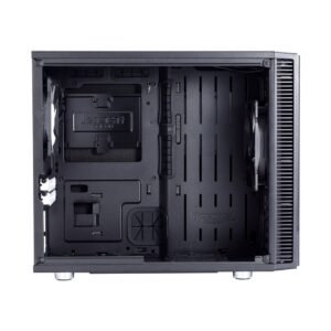 Fractal Design Define Nano S Black Solid Side View
