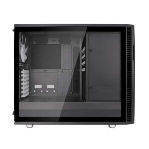 Fractal Design Define R6 Black TG Side TG View