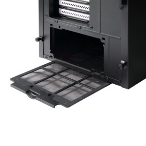Fractal Design Define S Black Solid Back View